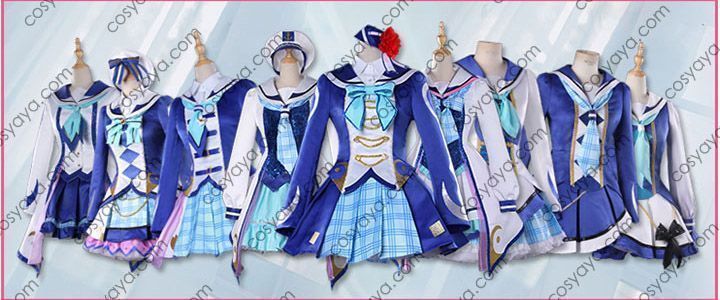 LoveliveSunshine!! 渡辺曜 2期OP コスプレ衣装 Aqours 未来の僕らは知ってるよ 舞台演出服