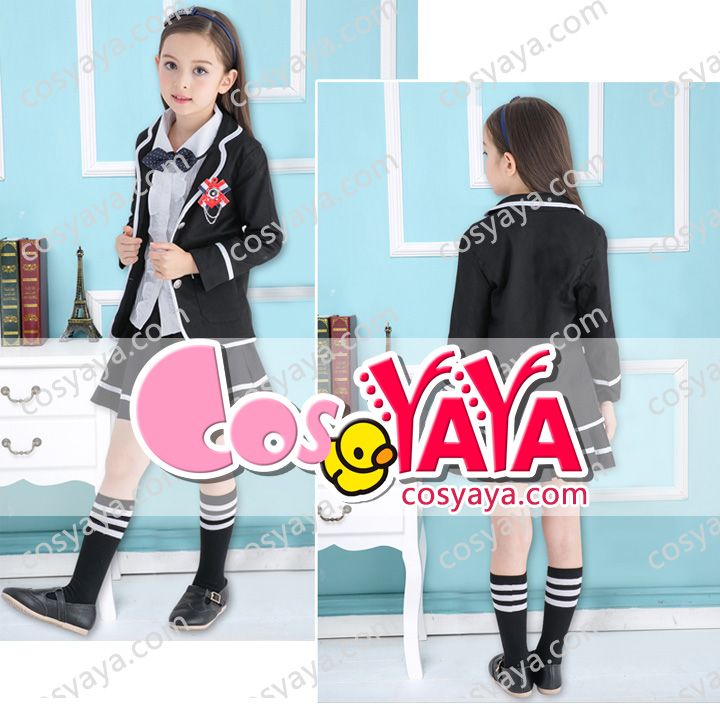 女の子 小学生制服コスプレ衣装