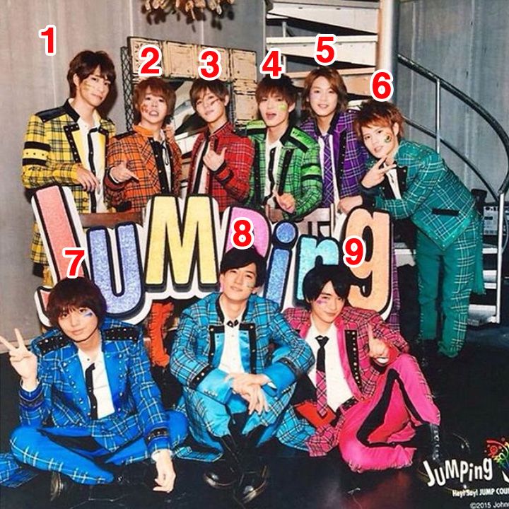 Hey!Say!JUMP　JUMPingダンス制服衣装