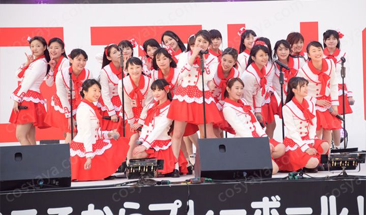 NGT48青春時計紅白風制服衣装
