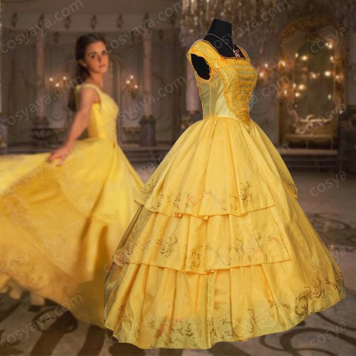 美女と野獣　ベル　黄色ドレス