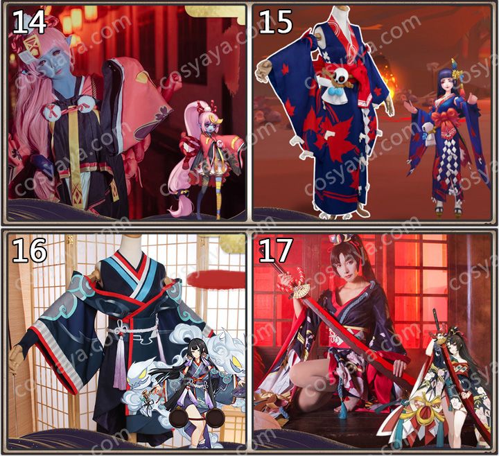 陰陽師閻魔仮装コス服 