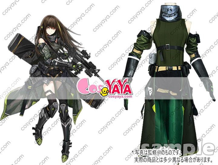 少女前線M4A1 コスプレ衣装 ドルフロ改造