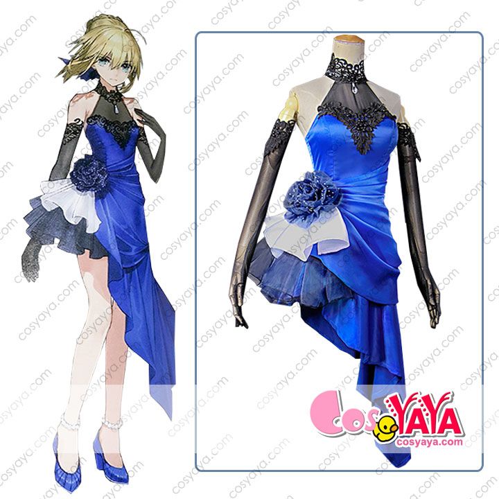 Fate/EXTELLA セイバー ブルー礼服 コスプレ衣装販売 フェイト