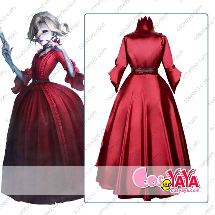 血の女王 コスプレ 赤ドレス