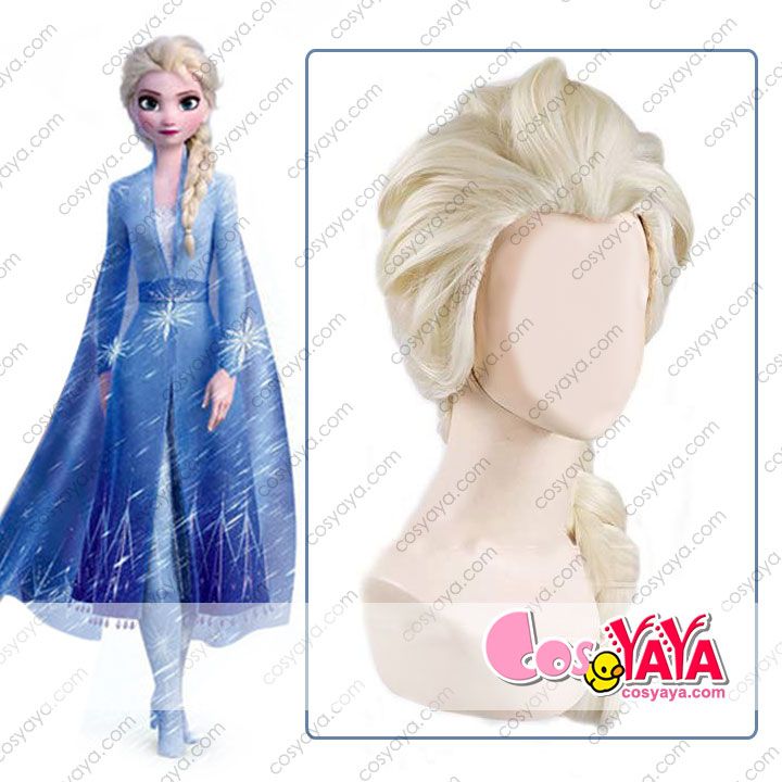 アナと雪の女王 2 エルサ ウイッグ かつら アナ雪 キッズ コスプレ 衣装 仮装 コスチューム Frozen 2：LAngelina -  コスプレ・変装・仮装