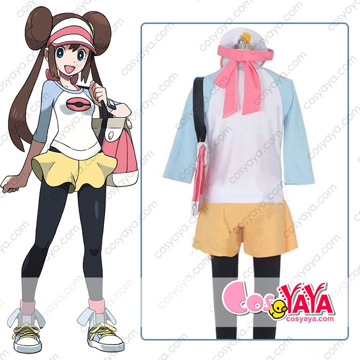 ポケットモンスターBW2 メイ コスプレ衣装 ポケモンBW2 主人公 衣装 コス服