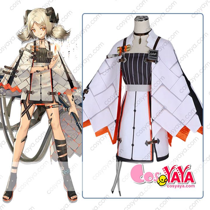 アークナイツ イフリータ コスプレ衣装 安価 小物付き アクナイ イフリータ コス服 Arknights