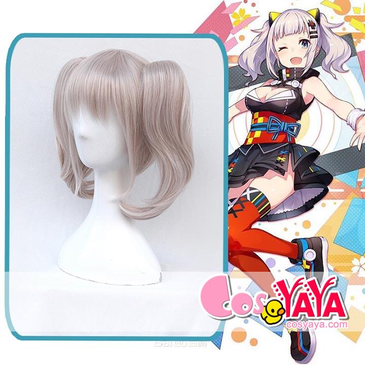 輝夜 月 コスプレウィッグ 激安販売 バーチャルYoutuber Kaguya Luna