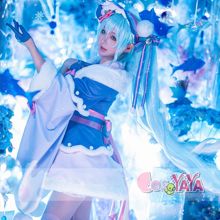 初音ミク 雪ミク 2023 コスプレ - コスプレ