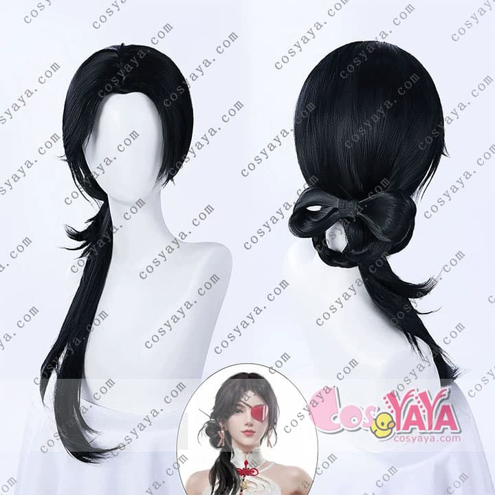 永劫無間 ナラカ ブレードポイント 崔三娘 コスプレウィッグ