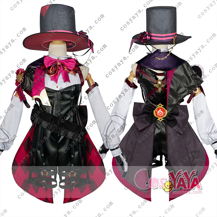 原神げんしん genshin フォンテーヌ 魔術師 双子 リネット Lynette リネ Lyney コスプレ衣装