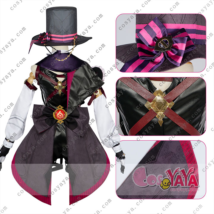 原神げんしん genshin フォンテーヌ 魔術師 双子 リネット Lynette リネ Lyney コスプレ衣装