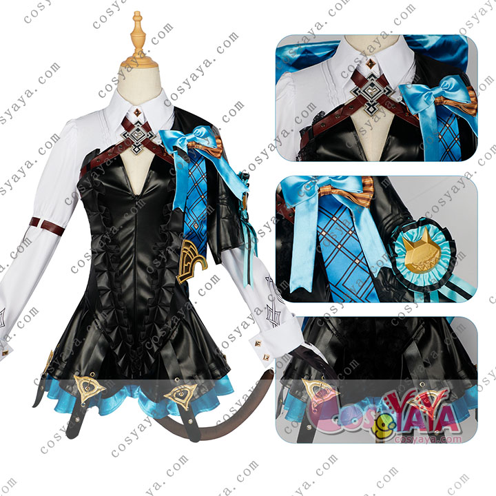 原神げんしん フォンテーヌ 魔術師 リネット-Lynette双子 コスプレ衣装 コスチューム Cosyaya コスヤヤ