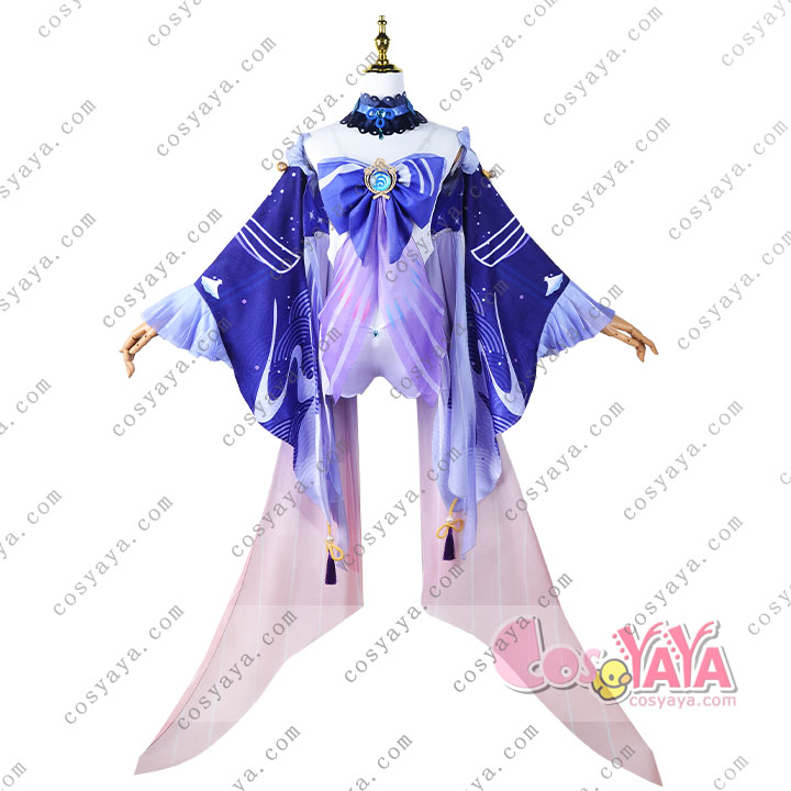 珊瑚宮心海 cosplay 原神 さんごのみや ここみ メイド 稲妻 コスプレ 衣装 仮装 変装 Cosyaya コスヤヤ