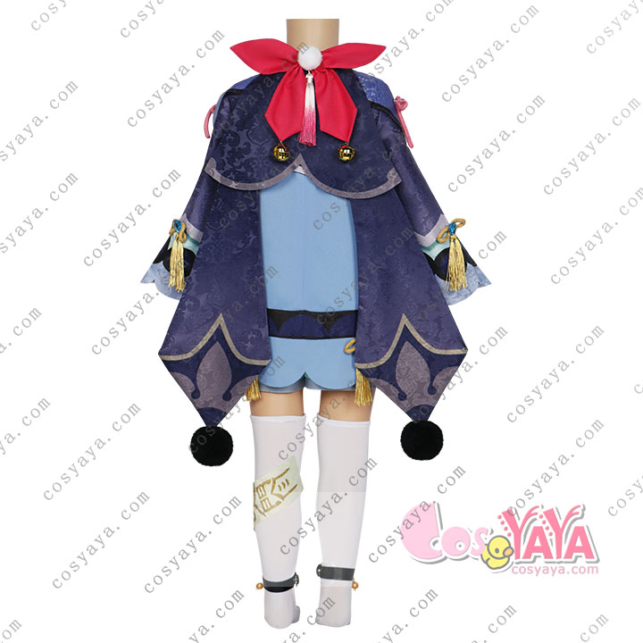 原神Genshin げんしん 七七 ナナ 氷元素 コスプレ 衣装 子供用  cosplay イベント パーティー コスチューム 変装 仮装