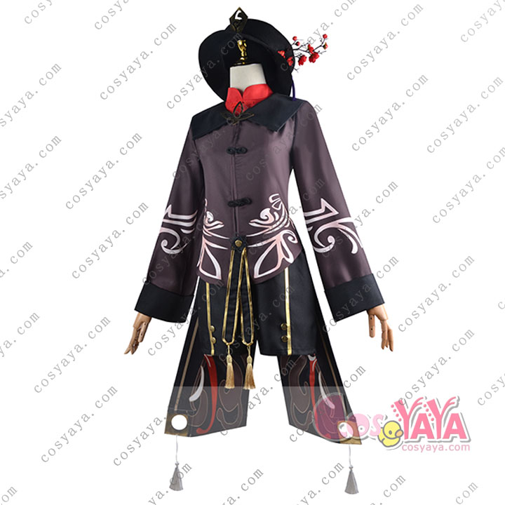 原神げんしん フータオ風 胡桃 堂主 可愛い女の子コスプレ衣装 ハロウィン