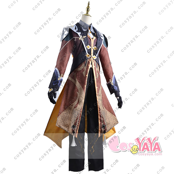 原神 げんしん 鍾離 コスプレ衣装 豪華版 フルセット コスプレ衣装