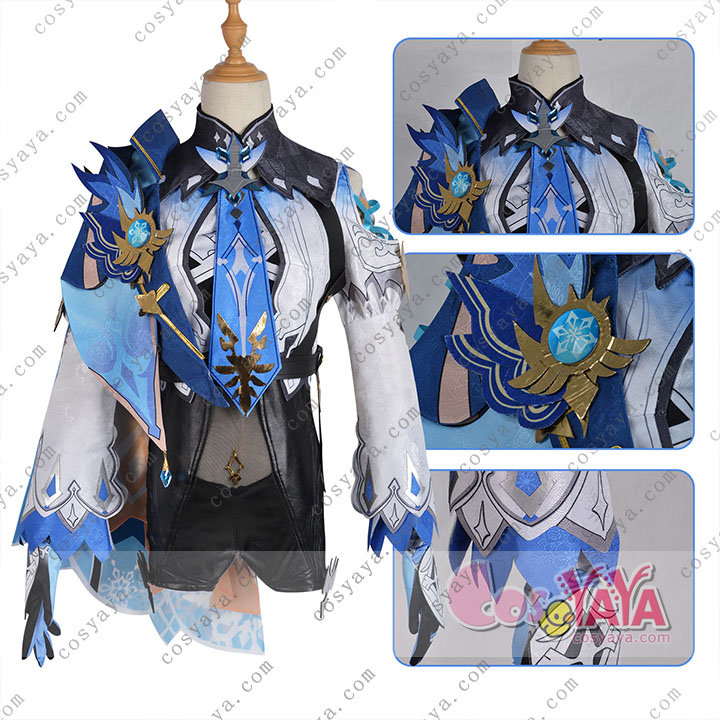 原神げんしん エウルア コスプレ衣装 豪華版 フルセット
