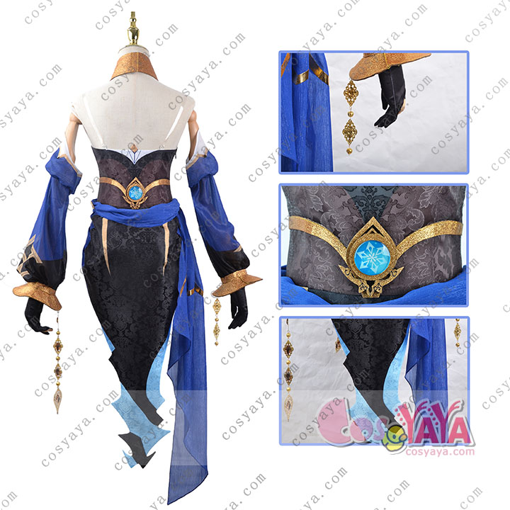 原神Genshin 新キャラクターライラcosフルセットセットコスプレ衣装