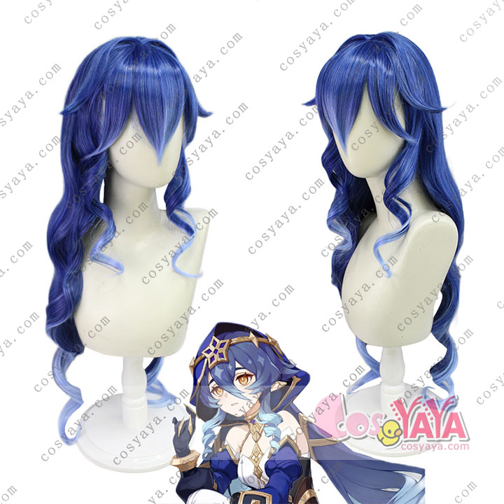 原神げんしん genshin レイラ ウィッグ ゲーム 二次元 キャラクター