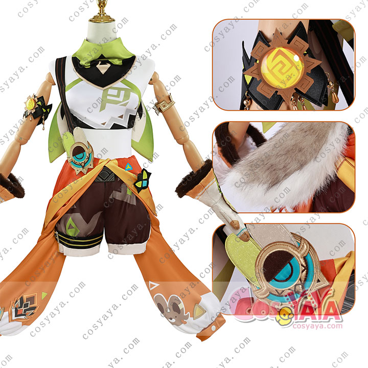 原神げんしん Genshin カチーナ コスプレ衣装 コスチューム服 仮装 Cosyaya通販