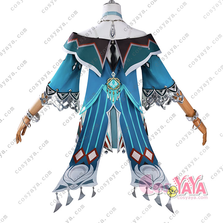 原神げんしん 藍硯(らんやん)のコスプレ服 ハロウィン仮装 ゲームコスプレ衣装
