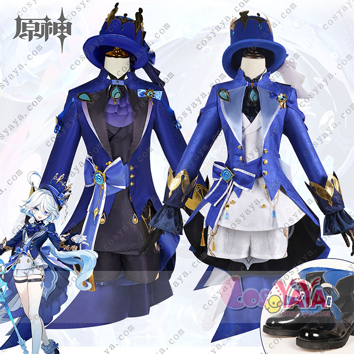 原神Genshin フォンテーヌ フリーナ/Furina フォカロルス/Focalors 白Ver コスプレ衣装 Cosyaya通販