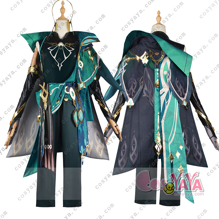 原神 Genshin アルハイゼン コスプレ衣装