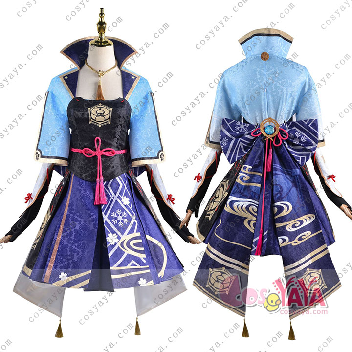 原神げんしん神里綾華コスプレ服 稲妻衣装