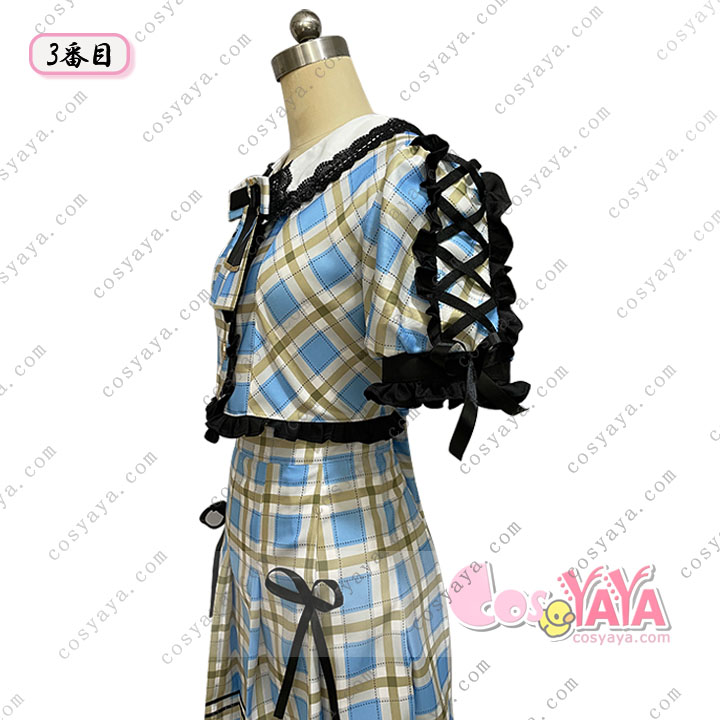 Cutie Street佐野愛花 チェック柄制服衣装