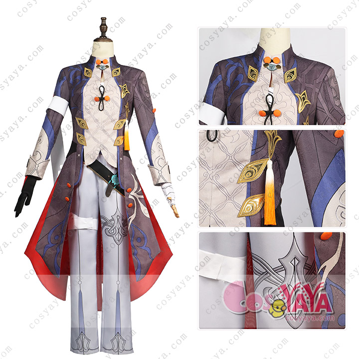 崩壊スターレイル HonkaiStarRail 刃-ジン-Blade コスプレ衣装 豪華版 コスチューム 舞台服 Cosyaya コスヤヤ