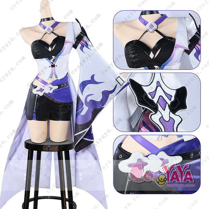 崩壊：スターレイル 黄泉 コスプレ衣装 （全アクセサリー付き） ヨミ 巡海遊俠 ゲーム風 星穹列車 豪華版 舞台装 演出服