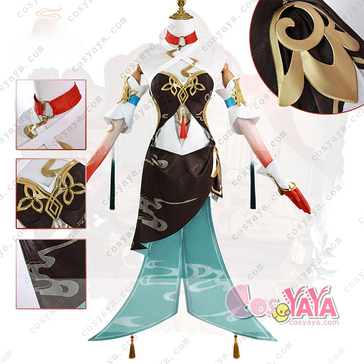 崩壊 スターレイル 霊砂/レイサ コスプレ衣装 崩壊 スターレイル ヒロイン Lingsha コスプレ衣装  Cosyaya通販