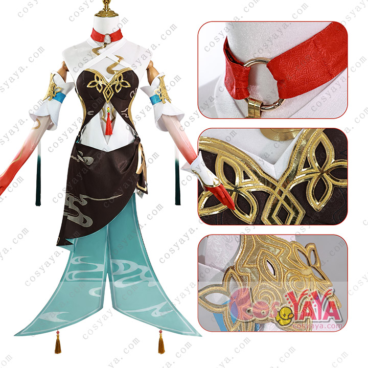 崩壊 スターレイル 霊砂/レイサ コスプレ衣装 崩壊 スターレイル ヒロイン Lingsha コスプレ衣装  Cosyaya通販