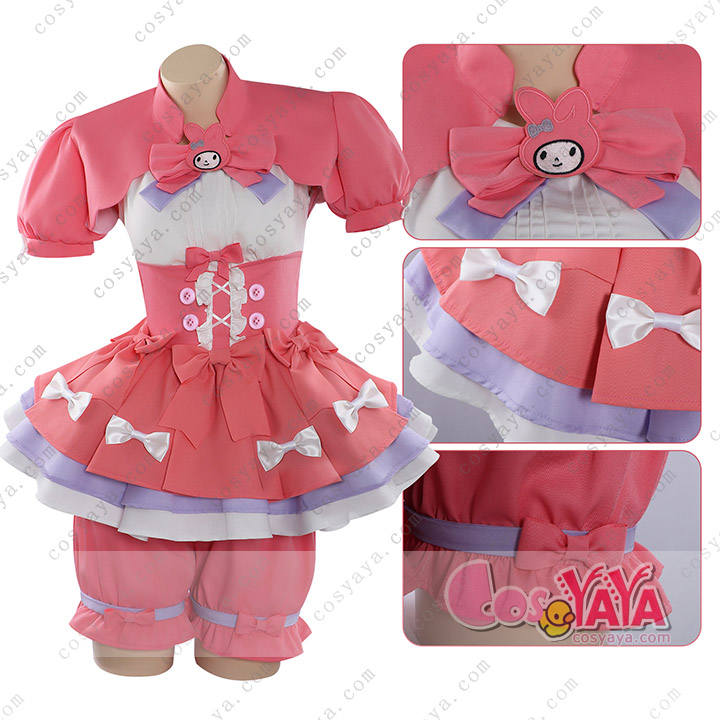 アイデンティティV 第五人格 サンリオ リンクメロディ チアリーダー コス服 コスプレ 衣装 かわいい 同人服
