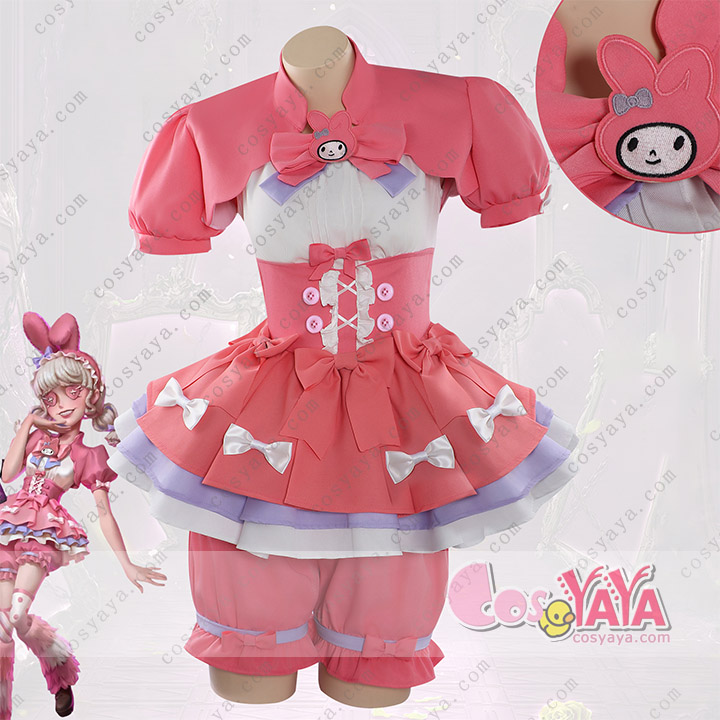 アイデンティティV 第五人格 サンリオ リンクメロディ チアリーダー コス服 コスプレ 衣装 かわいい 同人服