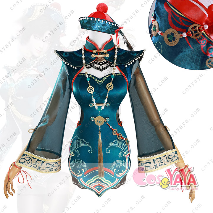 永劫無間cos玉玲瓏小ゾンビ墨行衣スーツコスプレゲームコスチューム cosplay イベント パーティー 変装