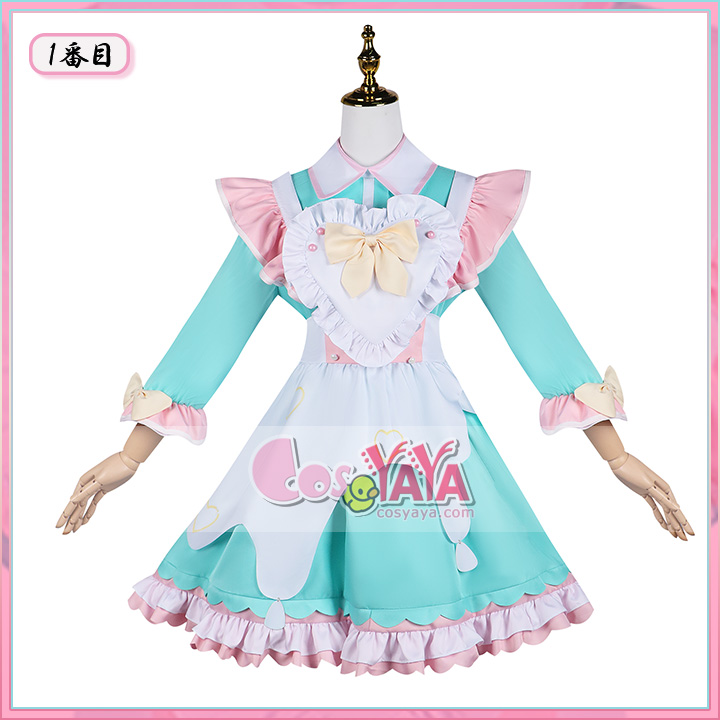NEEDY GIRL OVERDOSE ニーディーガールオーバードーズ 糖糖 あめちゃん 超天酱 超てんちゃん コスプレ衣装 メイド服 Cosyaya通販