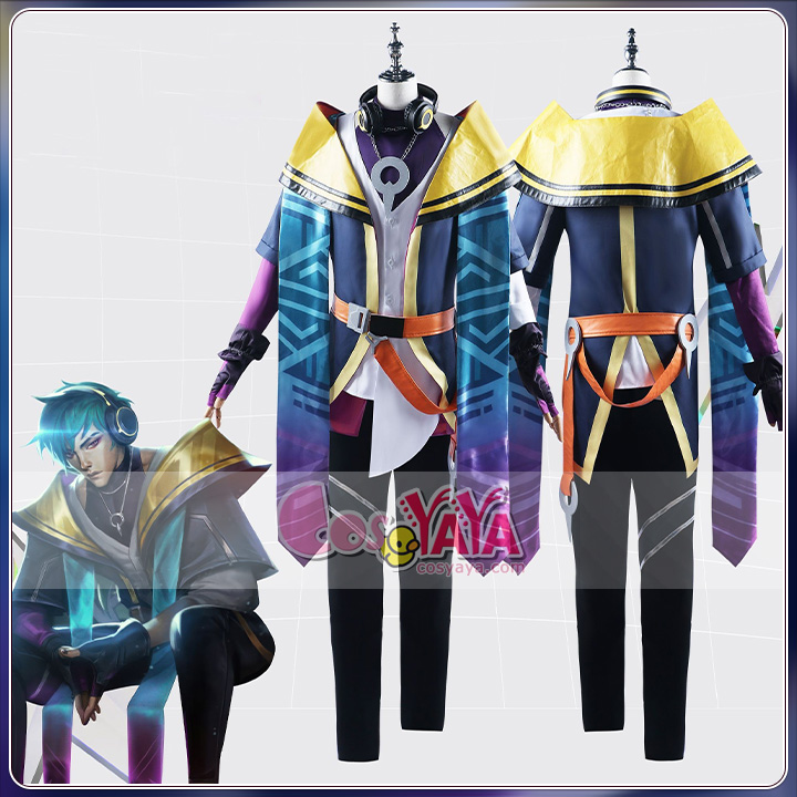 ROLECOS ゲーム LOL ハートスティール アフェリオス コスプレ衣装 LOL 男性ロールプレイ衣装