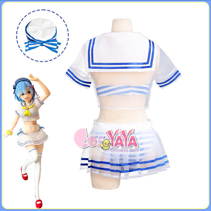 EXQ レム水着フィギュア コスプレ衣装