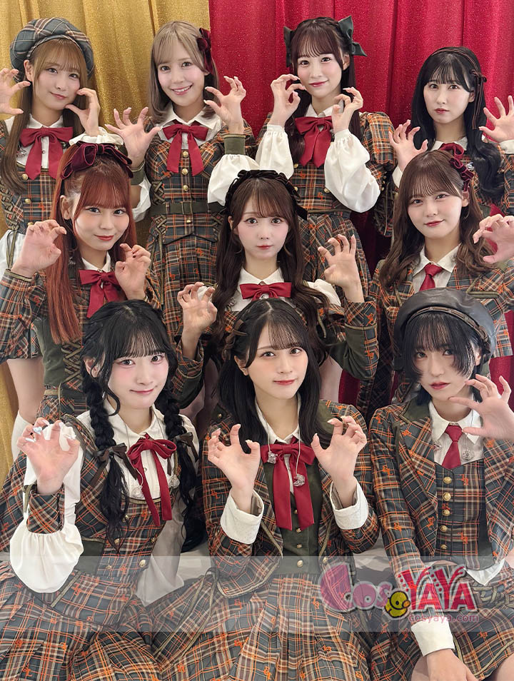 チェック柄 アイドル衣装