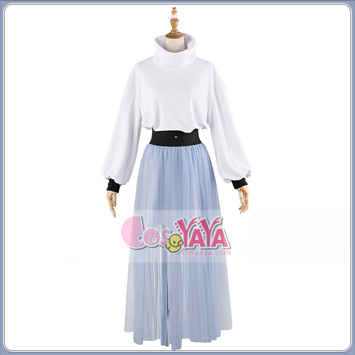 長崎そよのナチュラルで優しいイメージを丁寧に再現したコスプレ衣装。落ち着いた色合いときれいなシルエットが特徴で、イベント参加や撮影にもぴったり。キャラクターの雰囲気をそのまま楽しめる仕上がりになっています。