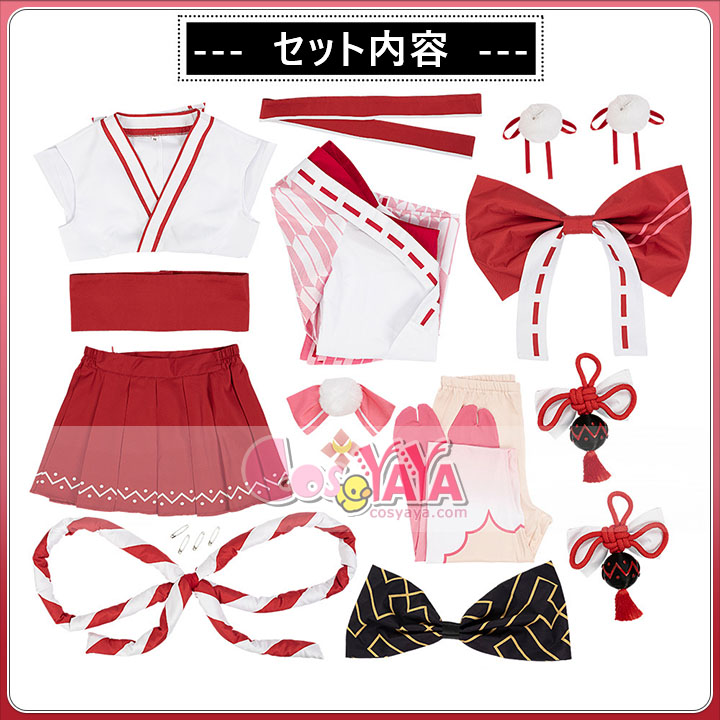 バーチャルYouTuber 巫女服