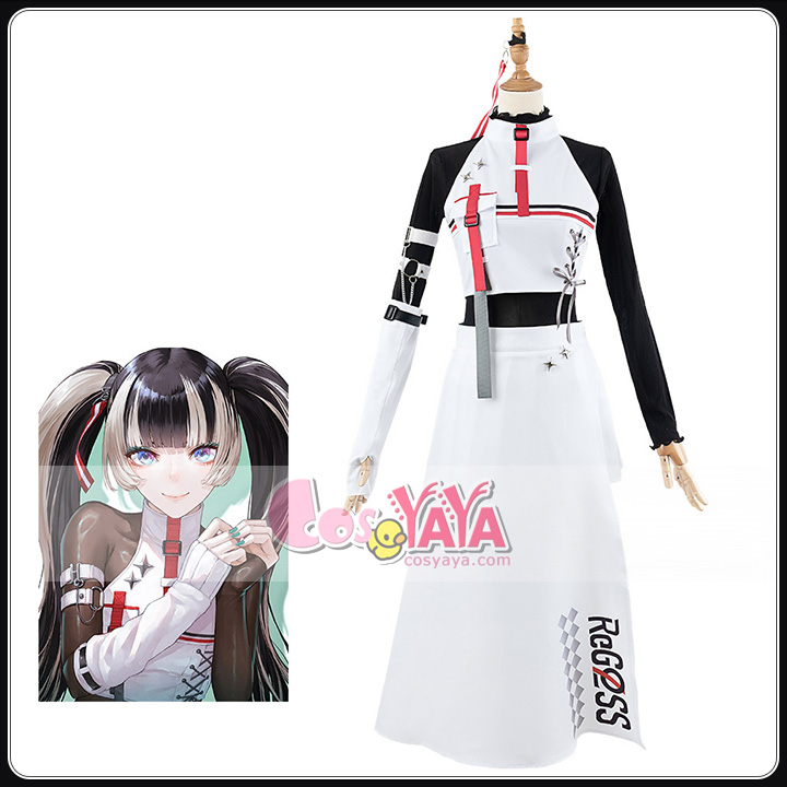 儒烏風亭らでん コスチューム