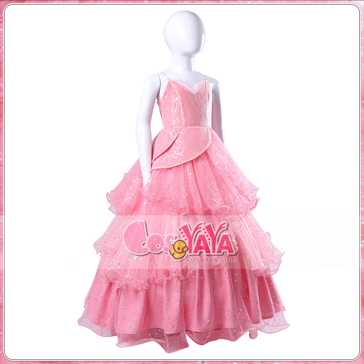 グリンダ ピンク ウェディングドレス