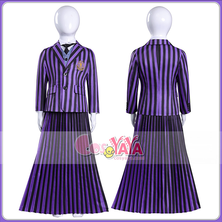 ウェンズデー コスチューム 仮装