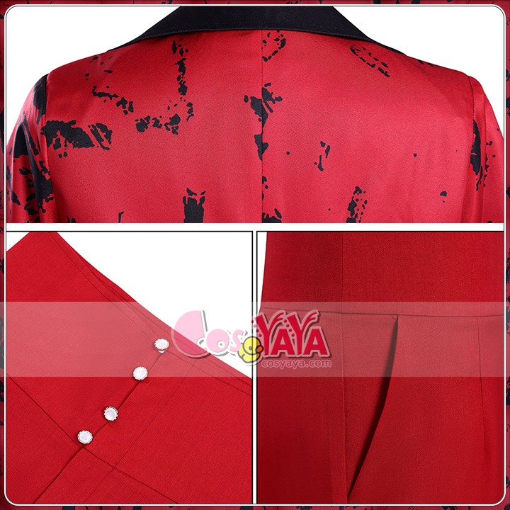 アダムス・ファミリー 赤い制服 コスプレ衣装