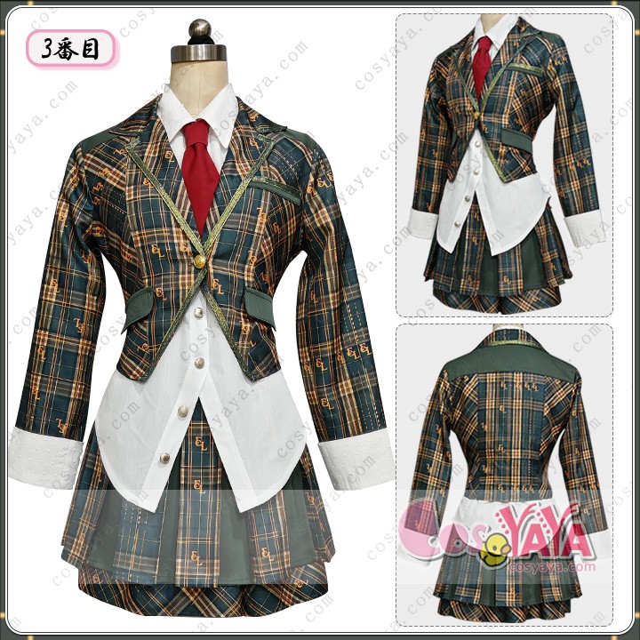 チェック柄 アイドル衣装