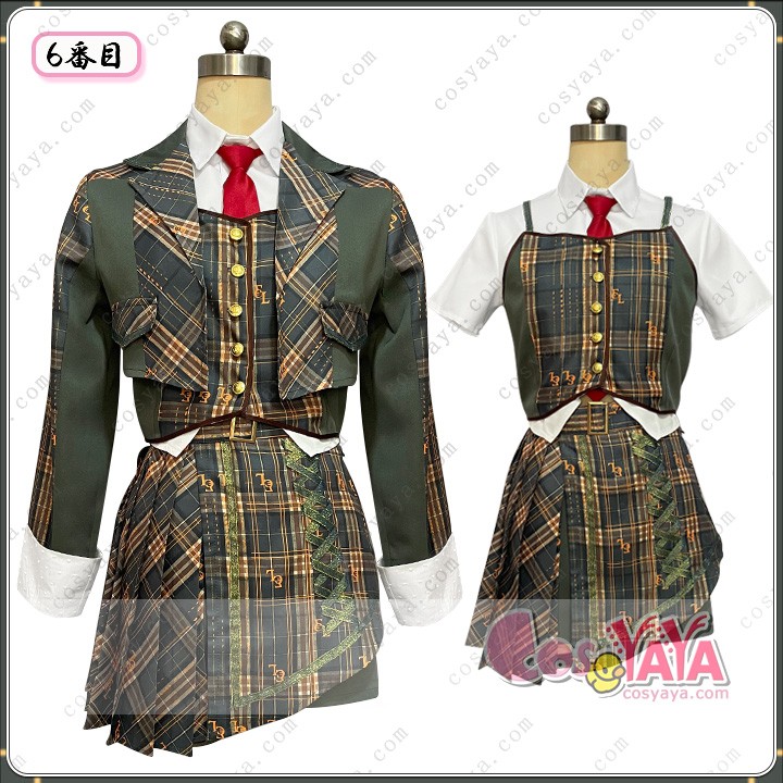 チェック柄 アイドル衣装